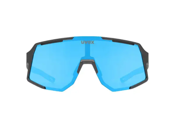 Uvex Sequenze sluneční brýle Black Matt/Mirror Blue