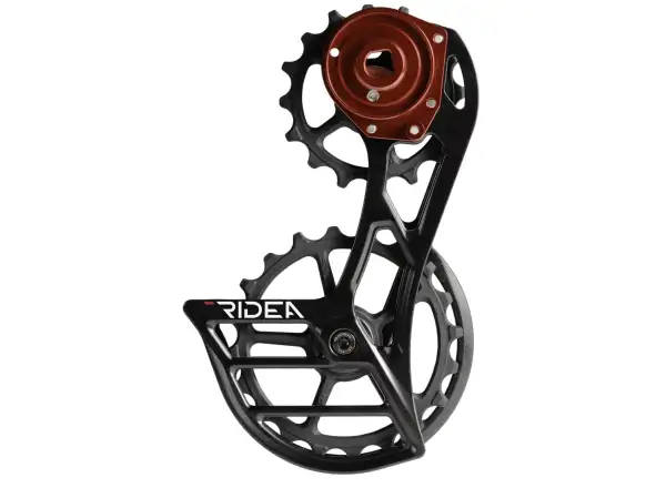 Ridea Oversize R9 Carbon vodítko 16/20 zubů černá