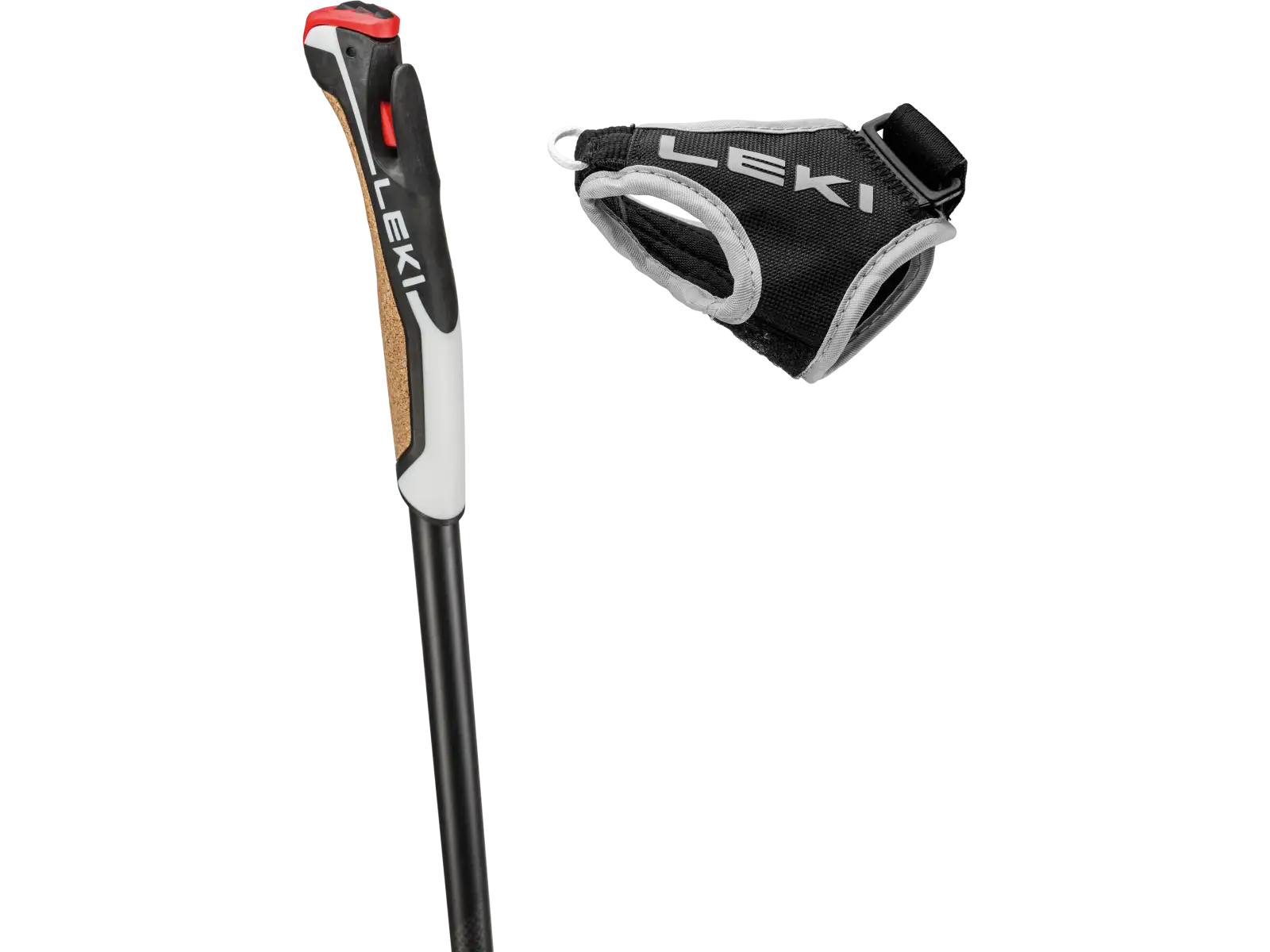 Leki PRC 750 běžecké hole Black-white-dark Anthracite