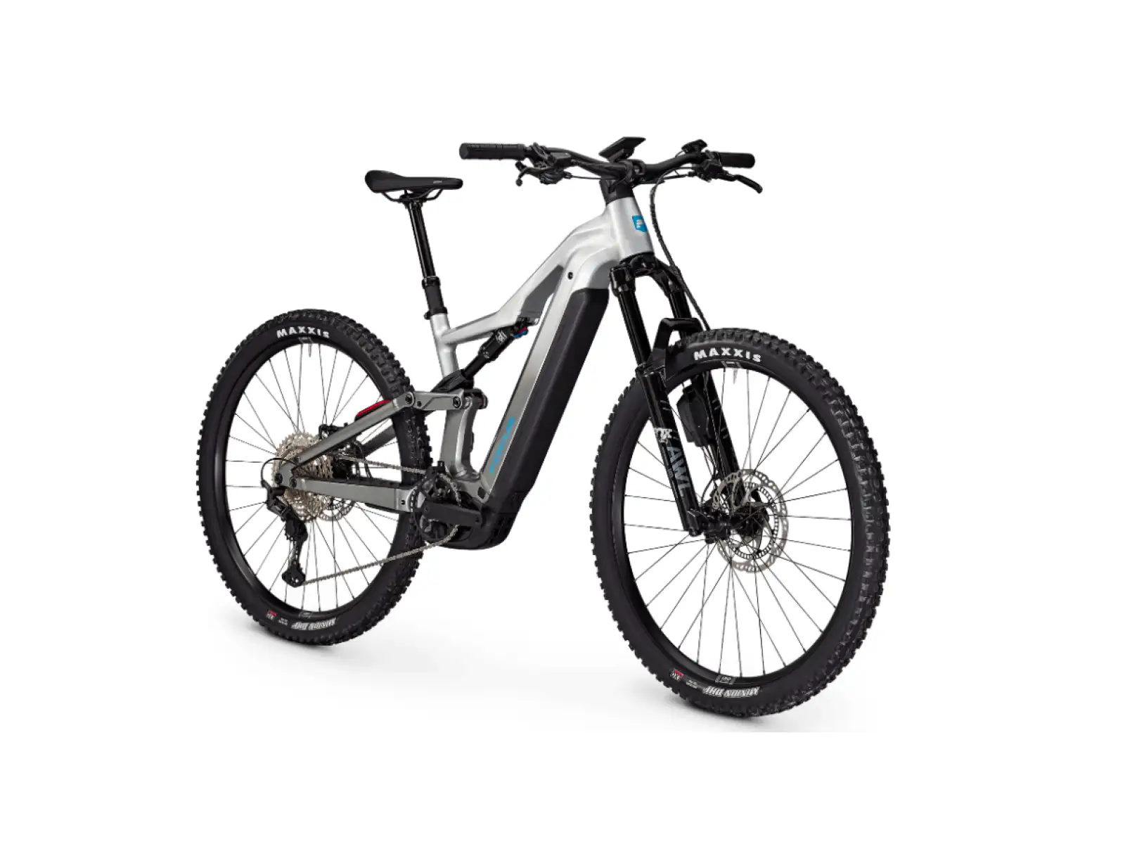 Focus Thron2 6.9 ABS celoodpružené elektrokolo 800 Wh Nepalsilver/Steelgrey