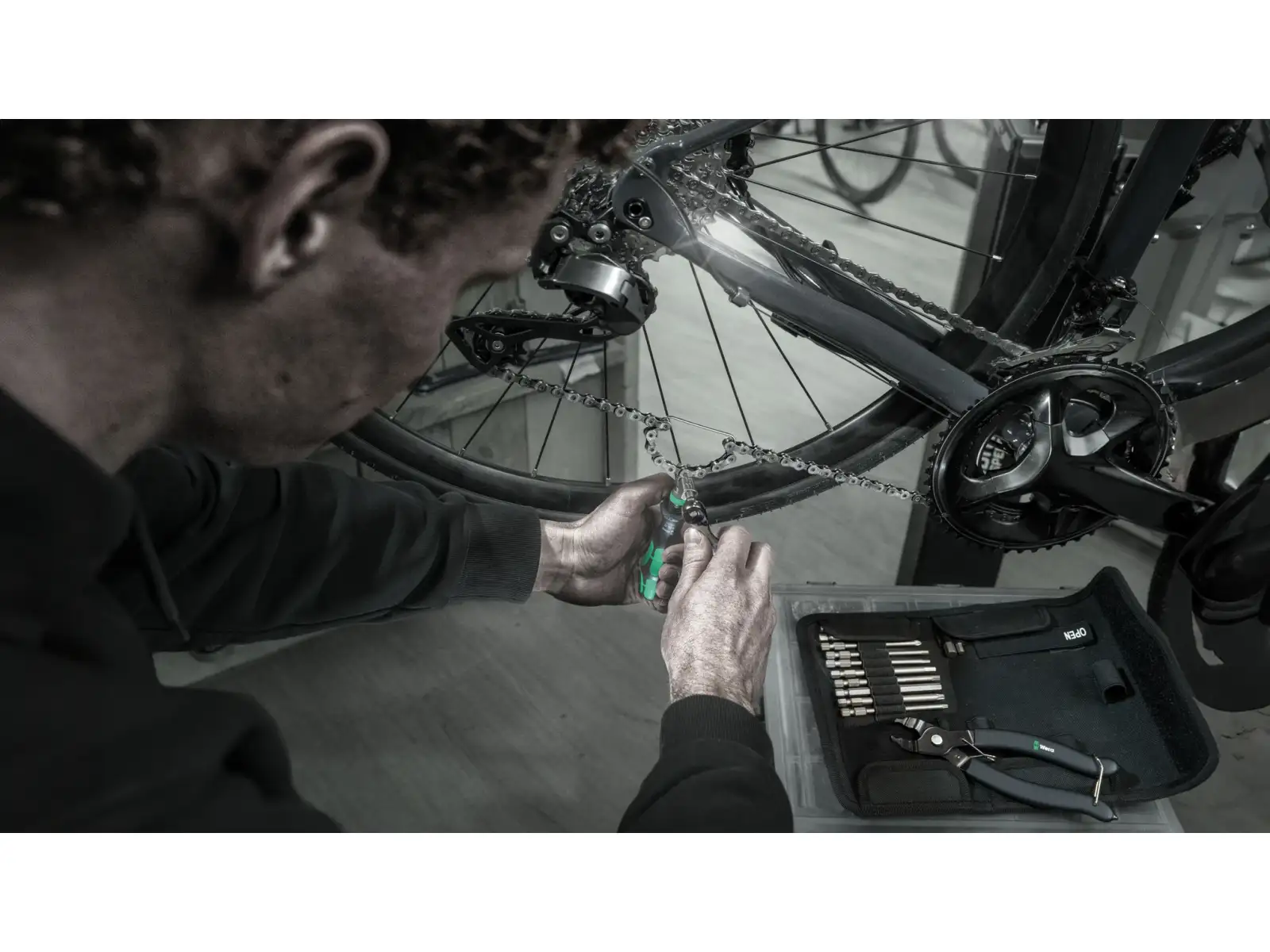 Wera 9532 dílenská sada s nýtovačem řetězu 20 dílů