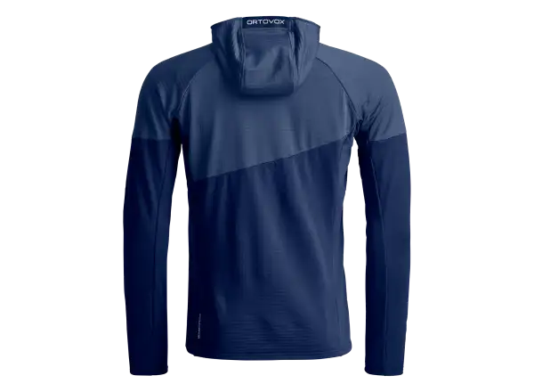 Ortovox Fleece Light Grid Hoody pánská mikina Deep Ocean
