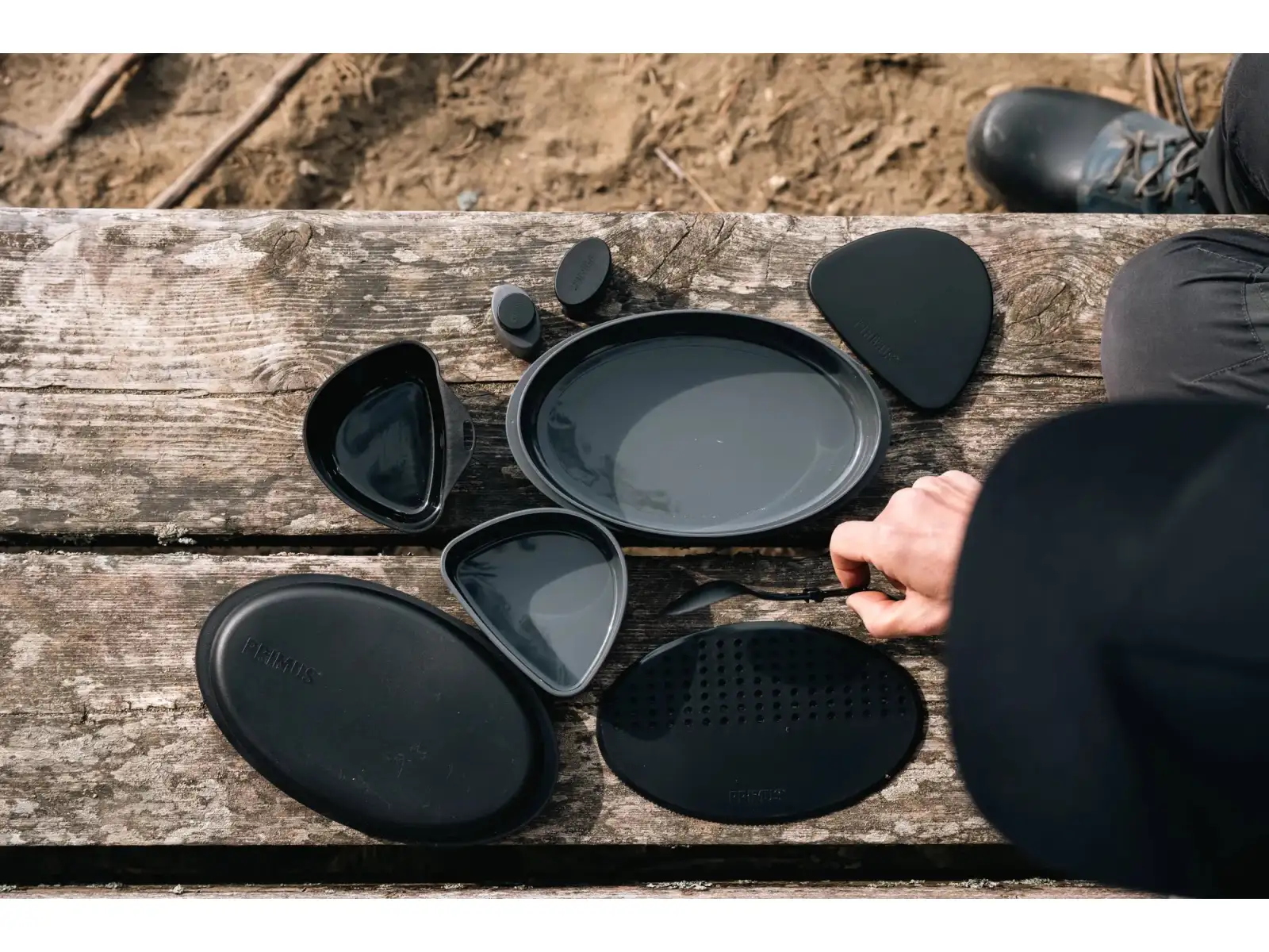 Primus kempingová sada nádobí Black