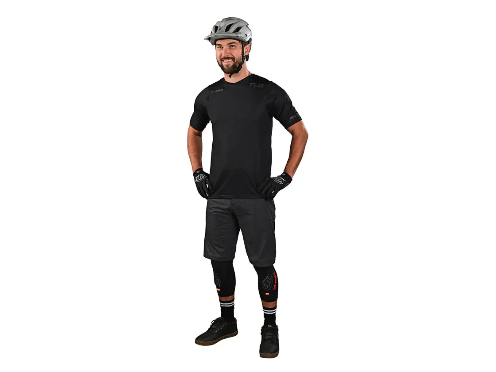 Troy Lee Designs Skyline Air pánský dres krátký rukáv Mono Black
