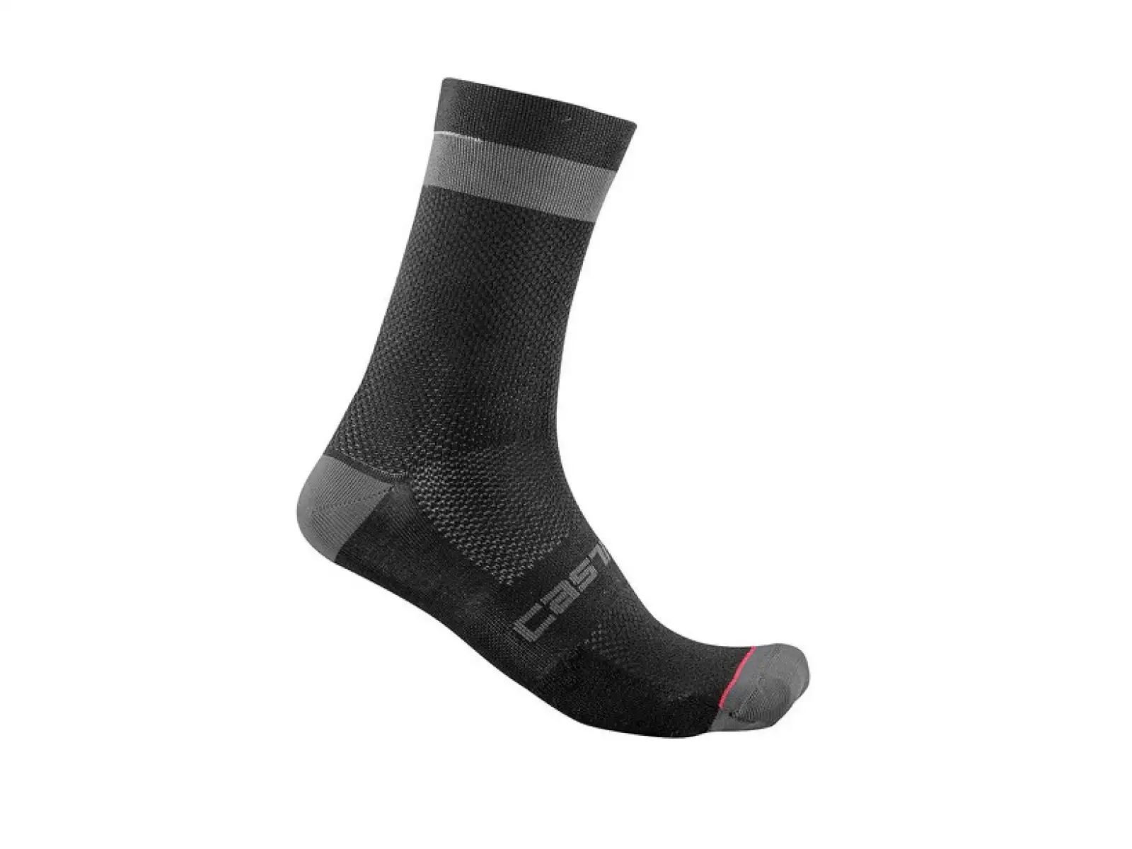 Castelli Alpha 18 ponožky black/dark gray