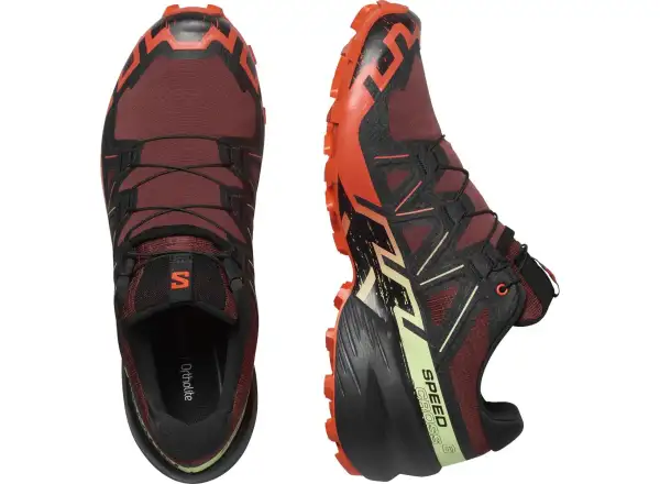 Salomon Speedcross 6 pánská běžecká obuv Rum Raisin/Cherry Tomato/Cognac