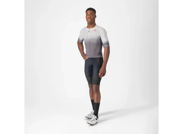 Castelli UPF pánský dres krátký rukáv Silver Grey