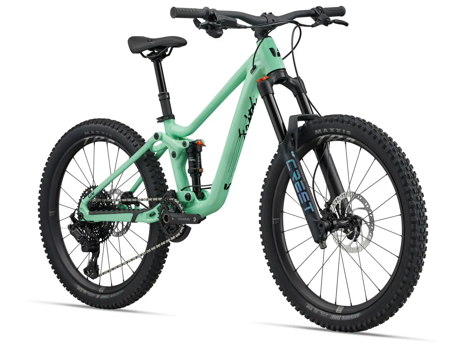 Liv Faith 24 dětské celoodpružené kolo Neo Mint