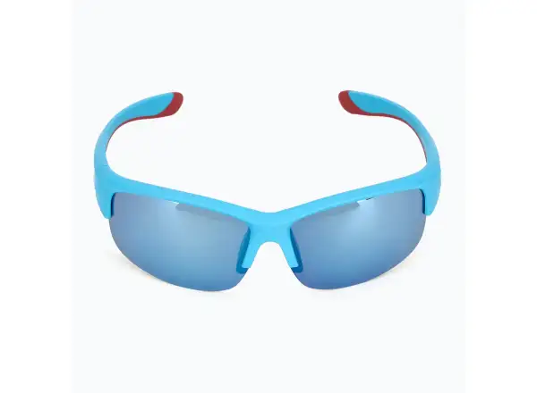 Alpina Flexxy Youth HR dětské brýle Blue-Red Matt/Blue mirror