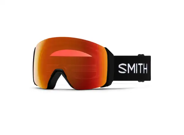 Smith 4D Mag XL lyžařské brýle Black / ChromaPop Everyday Red Mirror (2 skla)