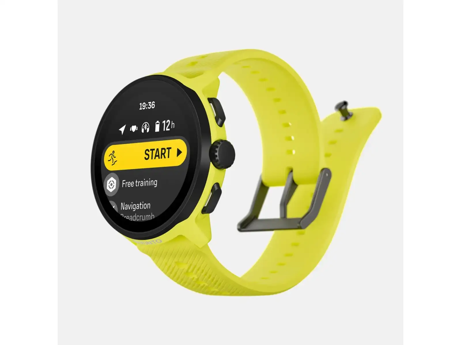 Suunto Run chytré hodinky silikonový pásek Lime