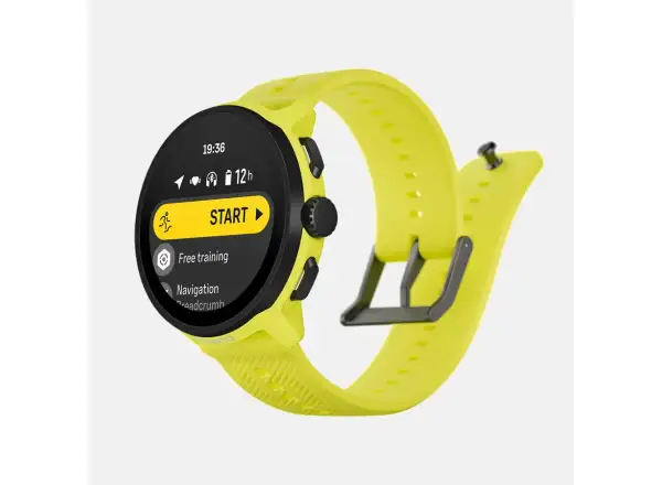 Suunto Run chytré hodinky silikonový pásek Lime