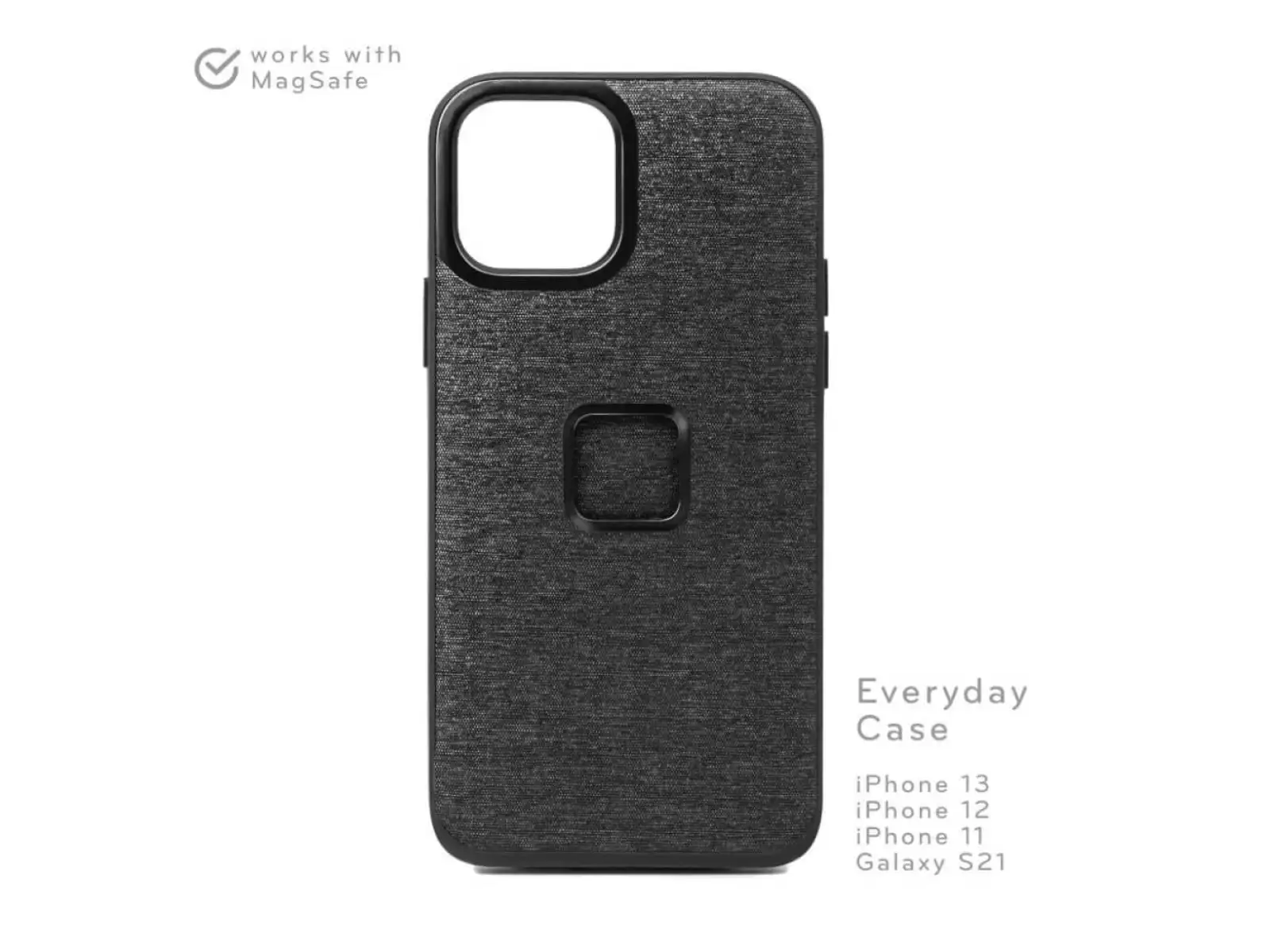 Peak Design Mobile Everyday Case iPhone 12/12 Pro obal na mobil Charcoal