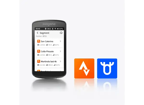Magene C706 GPS cyklopočítač