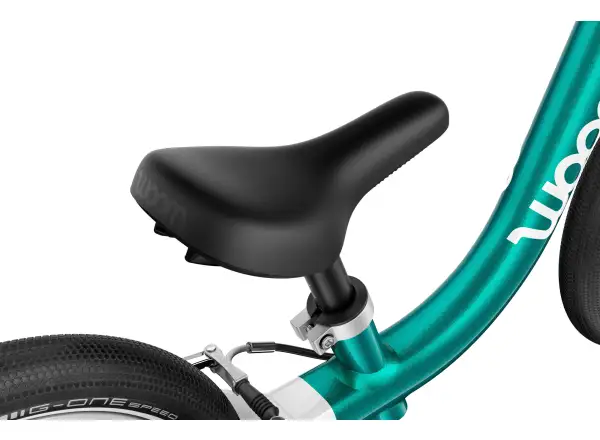 Woom GO 1 Metallic Turquoise 12 dětské odrážedlo