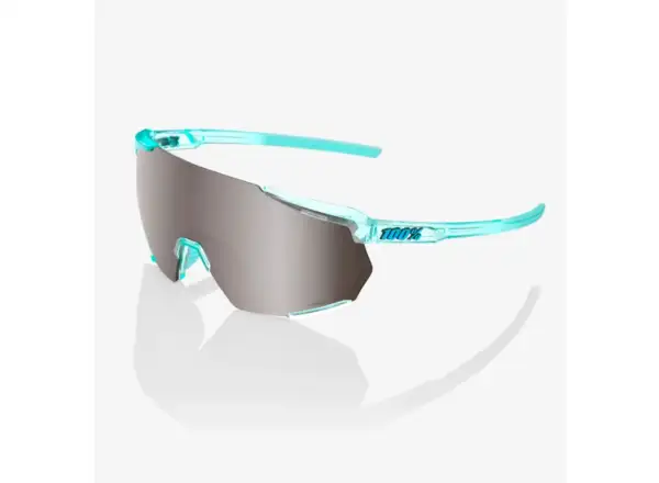 100% Racetrap 3.0 brýle Polished Translucent Mint/HiPER Silver Mirror Lens