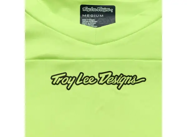 Troy Lee Designs Skyline Chill Rockslide pánský dres dlouhý rukáv Glo Yellow