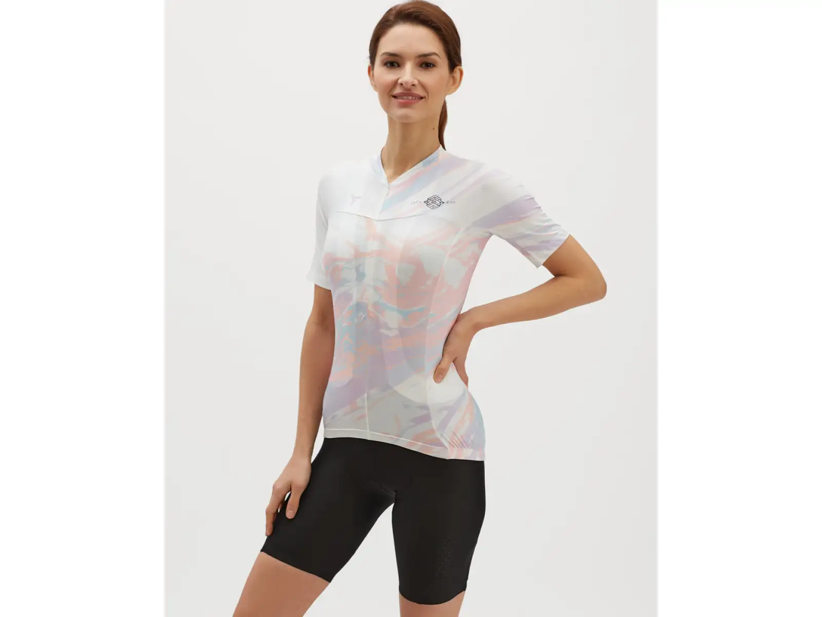 Silvini Catirina dámský dres krátký rukáv White/Blush