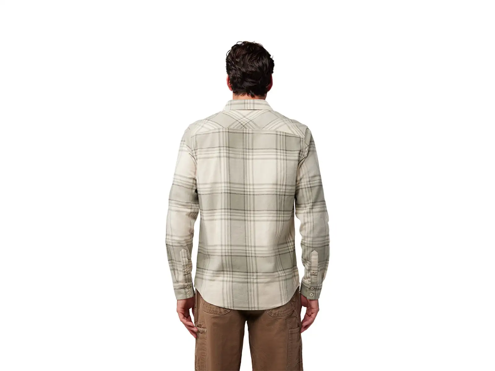 Fox Traildust Flannel pánská košile Cream