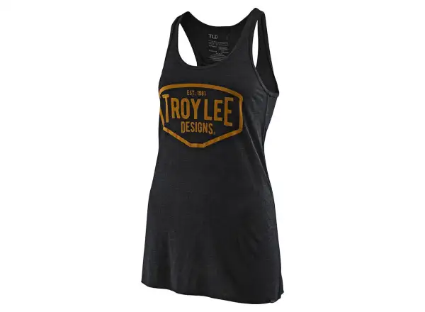 Troy Lee Designs Women Motor Oil Tank dámské tílko Heather Black