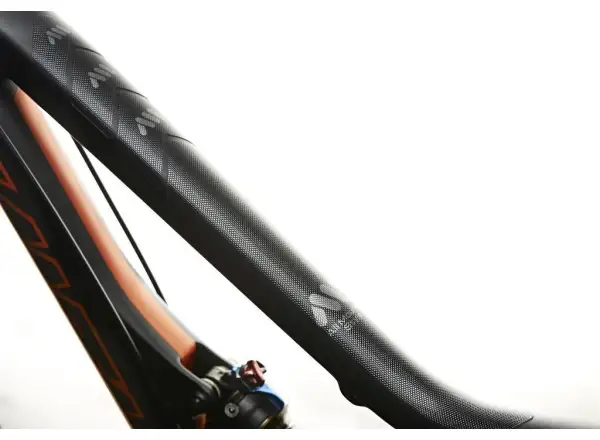 All Mountain Style ochranné polepy na rám basic Black/Silver
