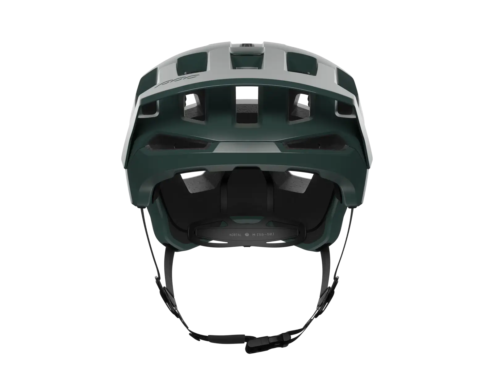 POC Kortal Race MIPS přilba Pargasite Green Matt/Hydrogen White Matt
