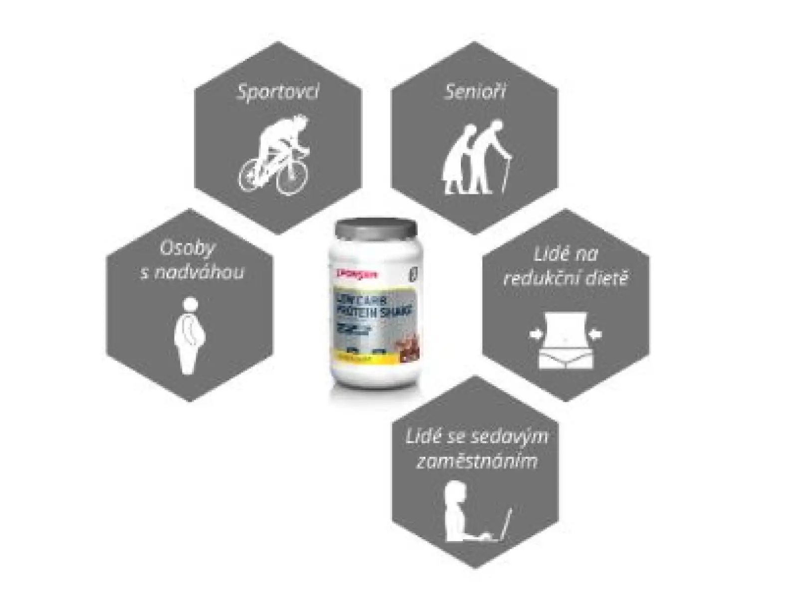 Sponser Low Carb Protein Shake Vanilla 500 g