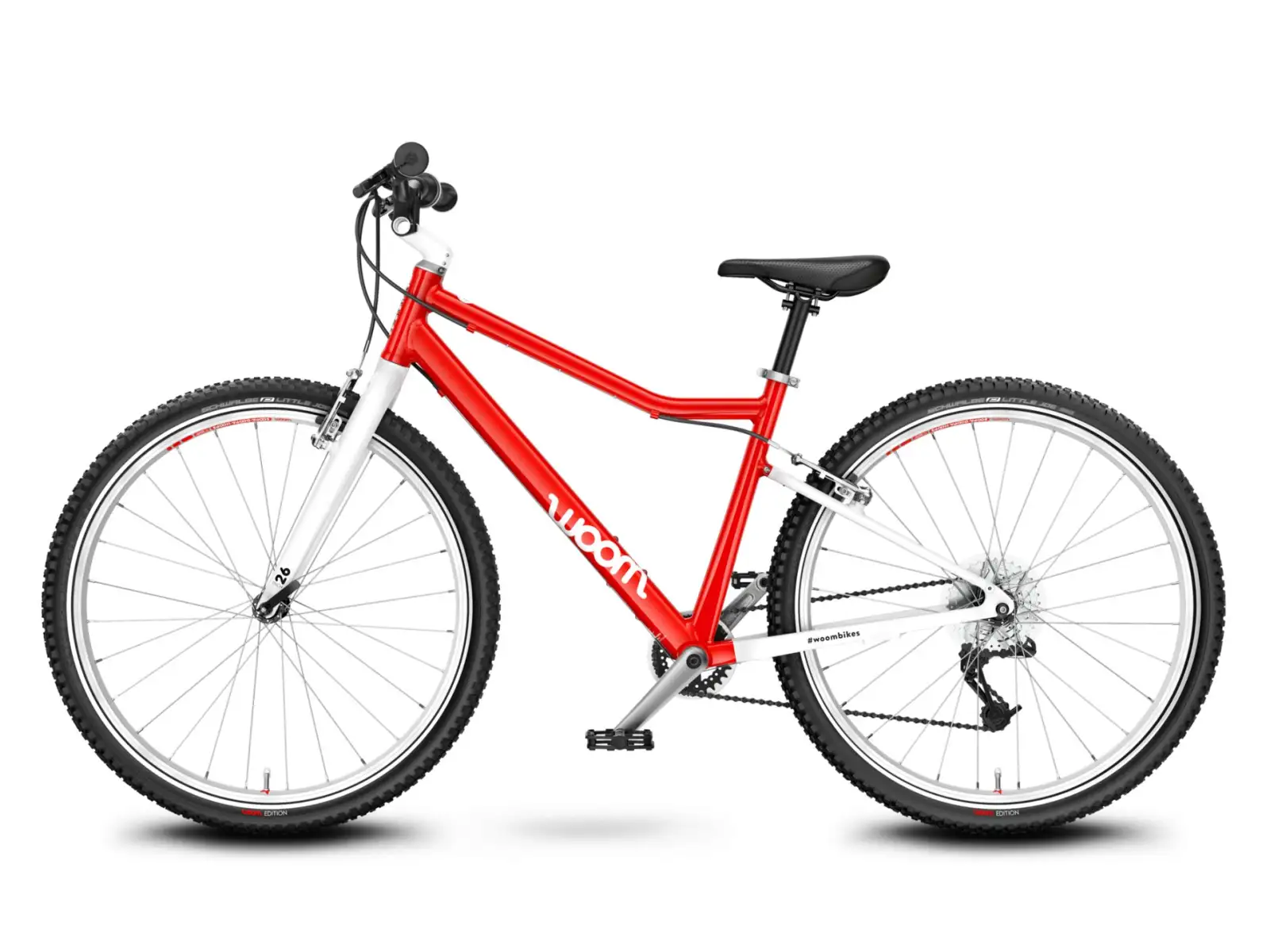 Woom 6 dětské kolo 26" Red