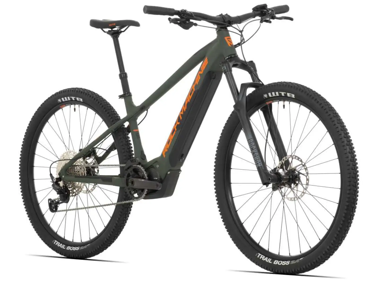 Rock Machine Blizz INT e60-29 horské elektrokolo Matte Khaki/Neon Orange/Black