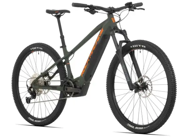 Rock Machine Blizz INT e60-29 horské elektrokolo Matte Khaki/Neon Orange/Black