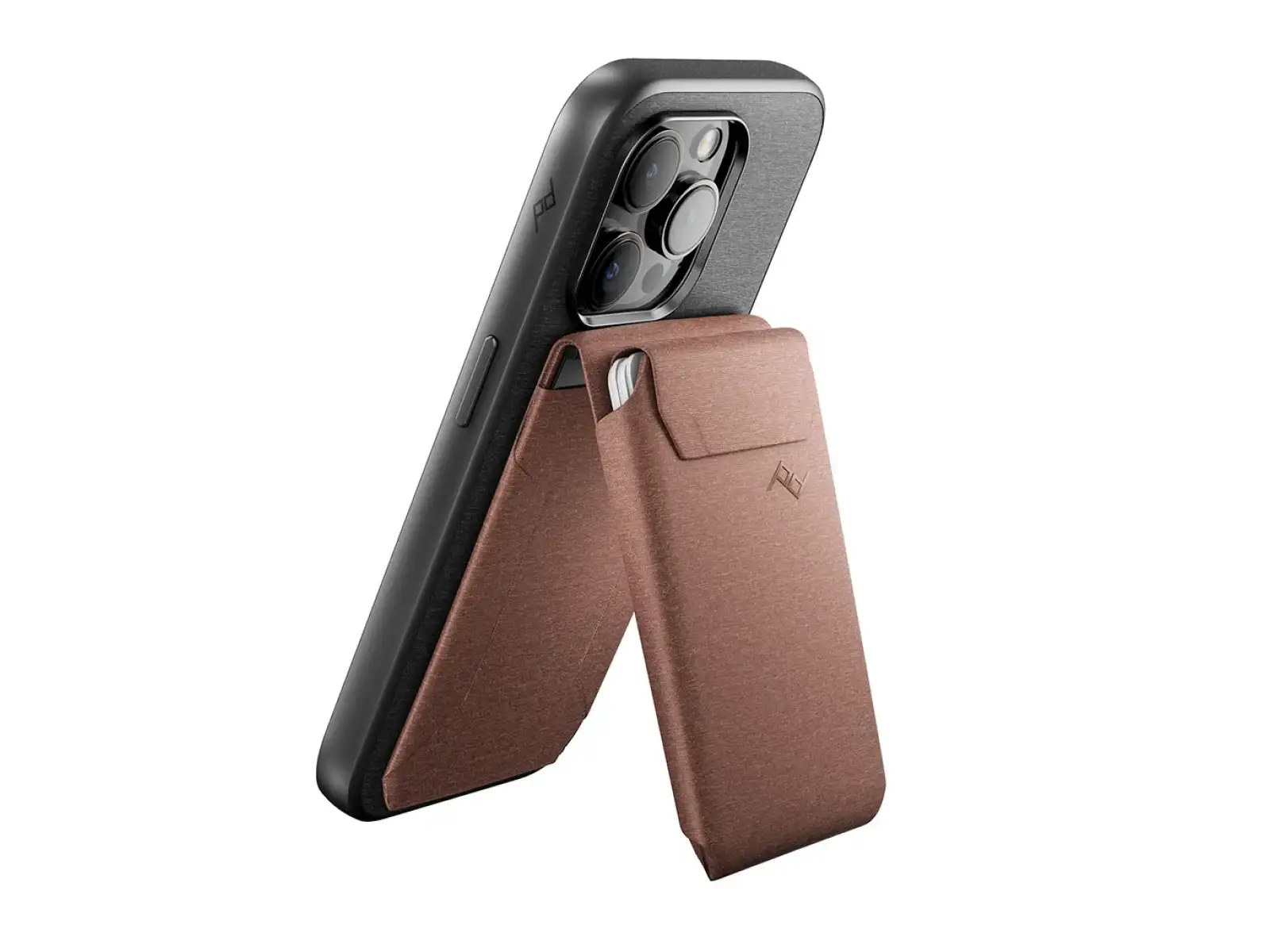 Peak Design Wallet Stand magnetická peněženka na mobil Redwood