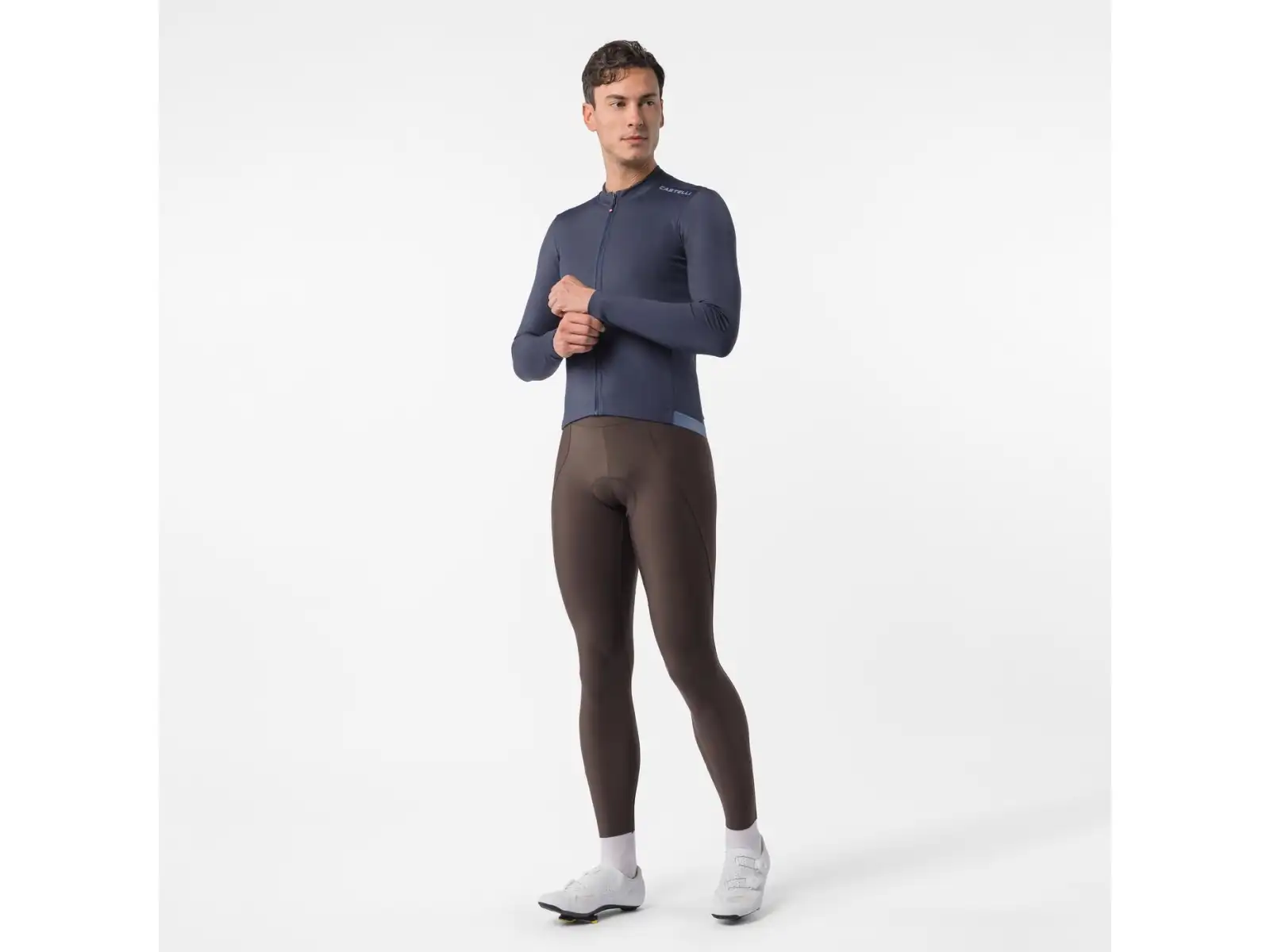 Castelli Espresso Thermal 2 pánský dres dlouhý rukáv Twilight blue