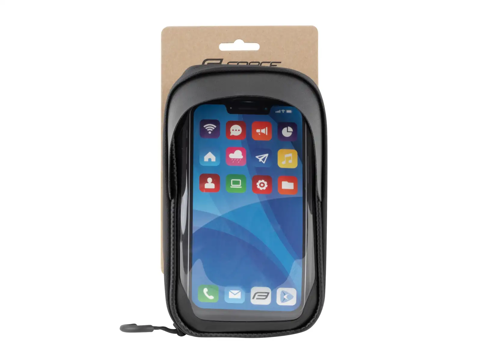 Force Smart XL brašna na řídítka 0,7 l černá/šedá