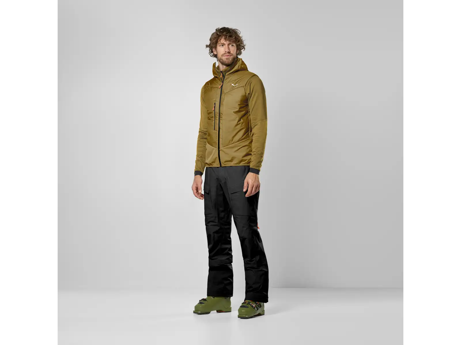 Salewa Sella Durastretch/Tirolwool® Responsive pánská vesta Golden Brown