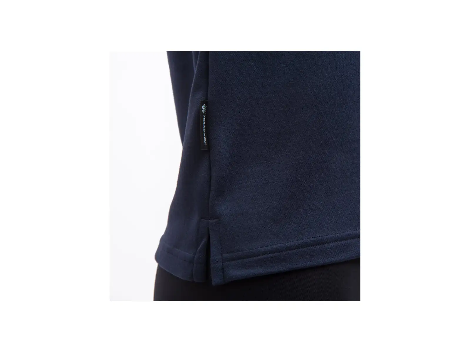 Sensor Merino Blend Moon dámské triko krátký rukáv Deep Blue