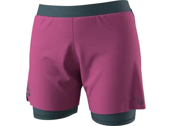 Dynafit Alpine Pro 2v1 dámské běžecké kraťasy Magenta