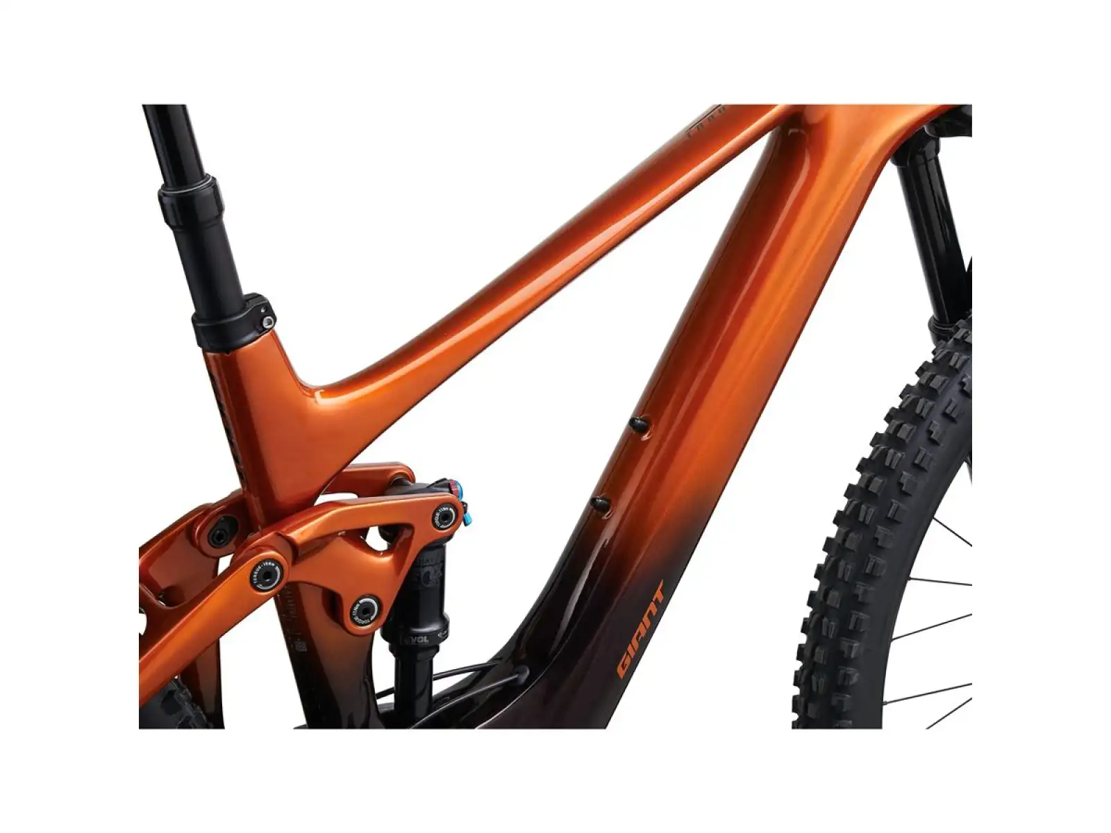 Giant Trance X Advanced E+ EL 2 horské elektrokolo Amber Glow / Cordovan