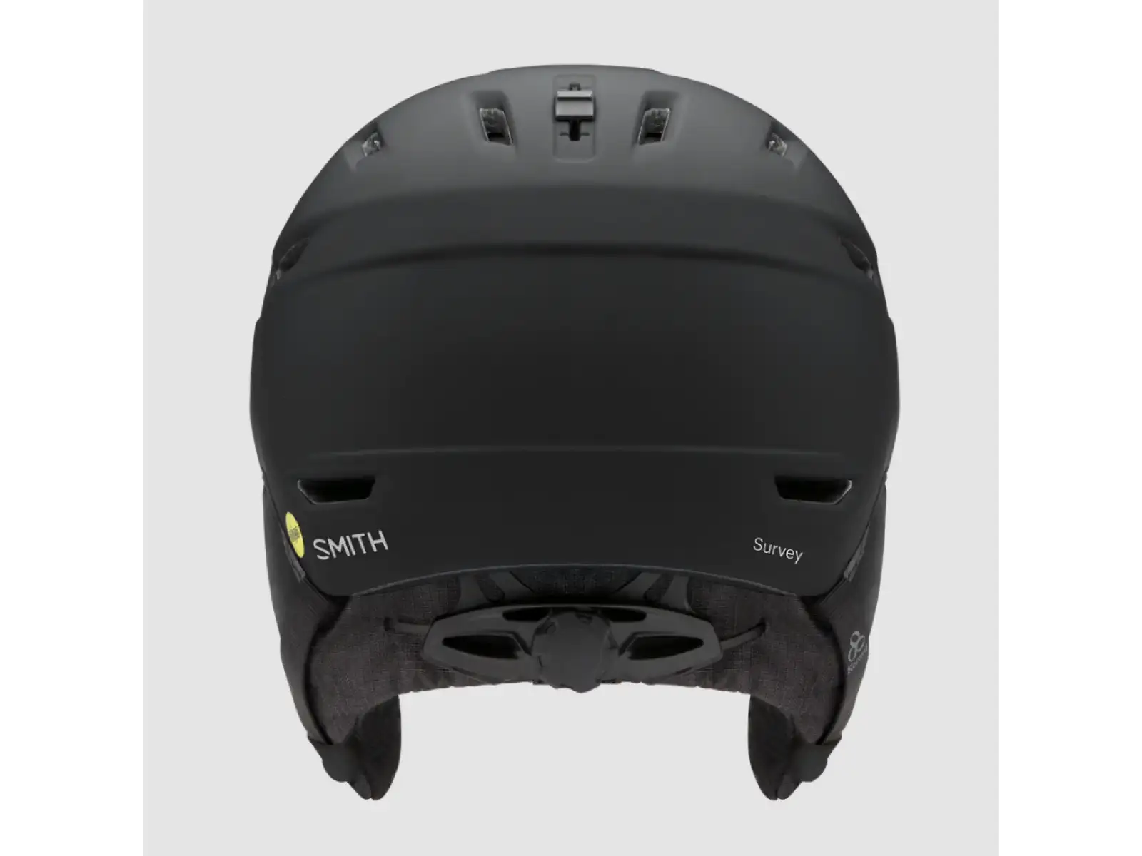 Smith Survey EU lyžařská přilba Matte Black / ChromaPop Everyday Green Mirror