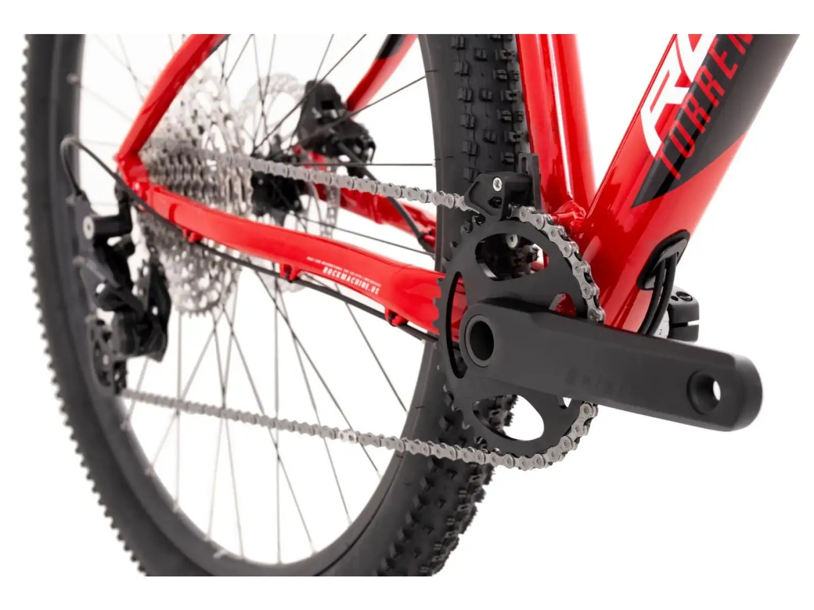 Rock Machine Torrent 70 29 horské kolo gloss red/white/black