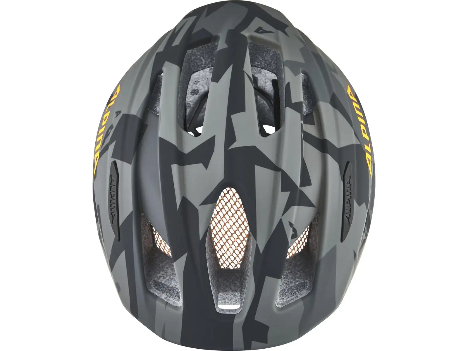 Alpina Pico Flash dětská přilba Black/Camo Orange Gloss