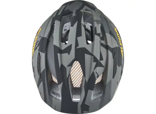 Alpina Pico Flash dětská přilba Black/Camo Orange Gloss