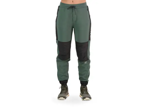 Mons Royale Decade Pants dámské kalhoty Burnt sage/černá