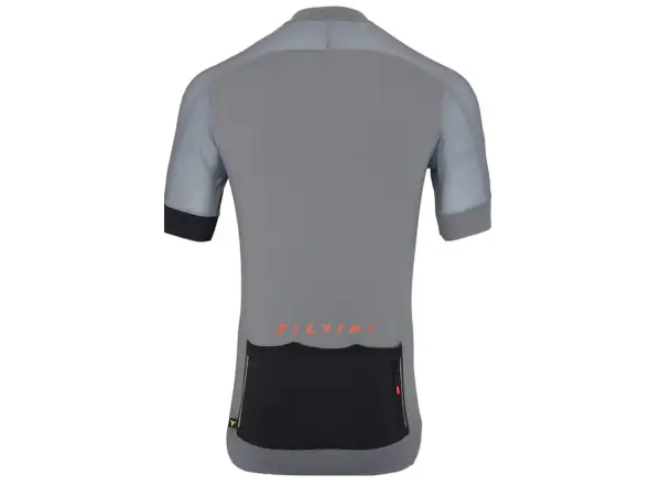 Silvini Carnio pánský dres krátký rukáv Grey/Black