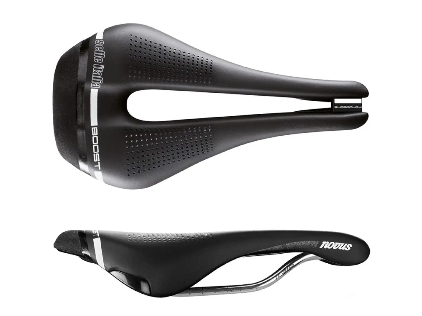 Selle Italia Novus Boost Superflow S3 sedlo černá