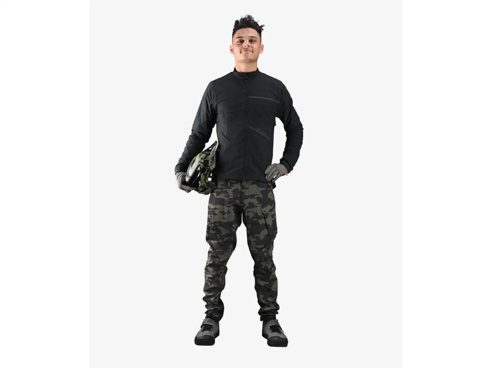 Troy Lee Designs Shuttle pánská bunda Solid black
