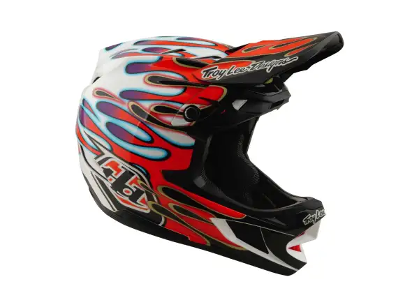 Troy Lee Desing D4 Composite Mips přilba White/Red