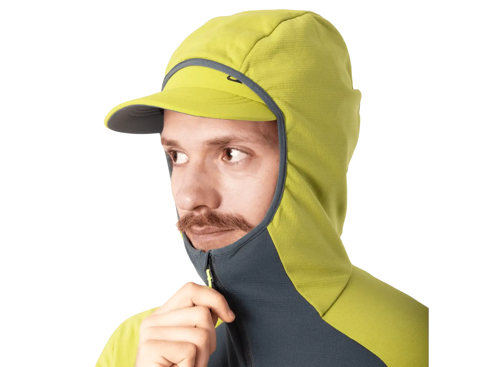 Dynafit Radical Polartec Hooded pánská bunda Golden Lime/0720