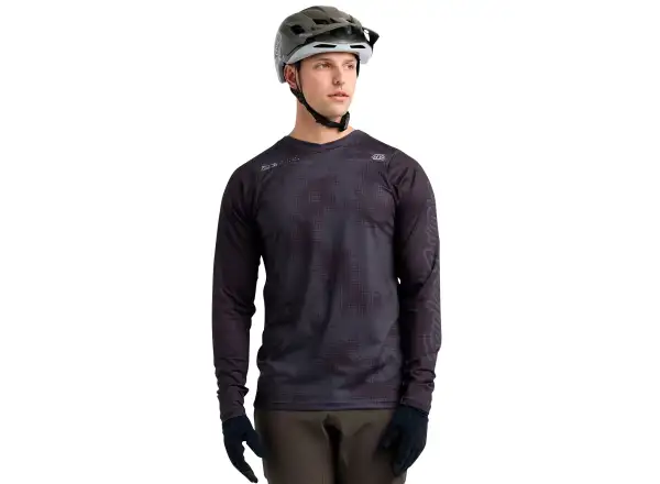 Troy Lee Designs Skyline Chill pánský dres dlouhý rukáv Scattered Carbon