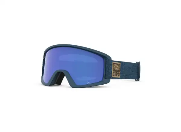 Giro Semi pánské lyžařské brýle Harbor Blue/Adventure Grid Grey Cobalt/Yellow