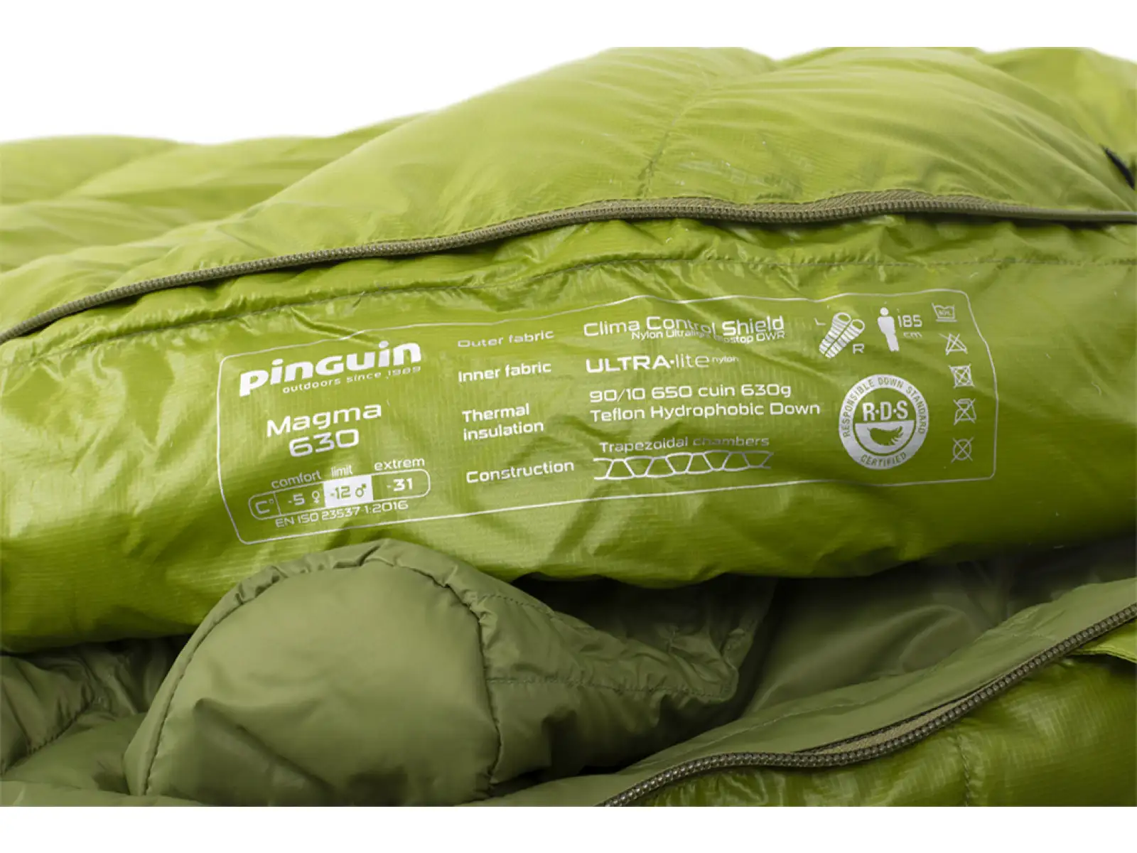 Pinguin Magma 630 Spací pytel -12°C 175 cm červená